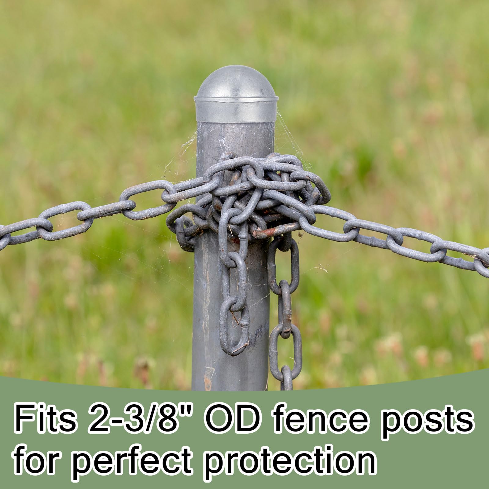 Yaocom post cap easy-install no-welding design simplifies setup.