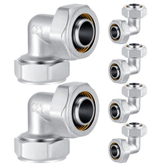 Yaocom elbow air fittings 3/4 inch pack for leak-free shop air connections