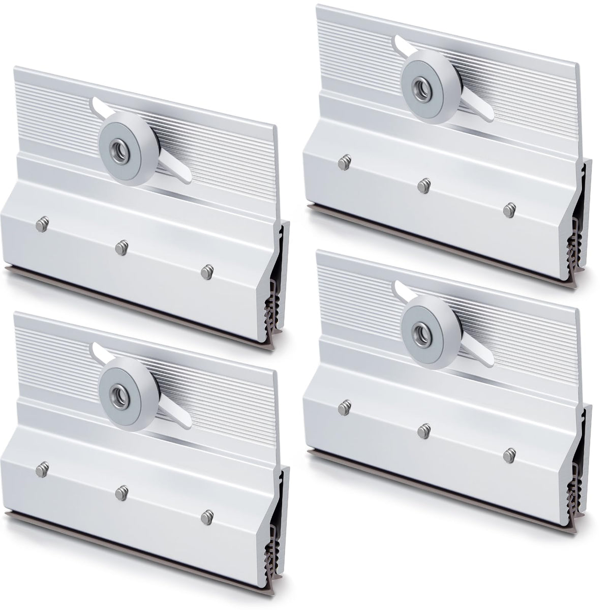 Yaocom M6053 top-bracket roller for frameless doors delivers a smooth operation.