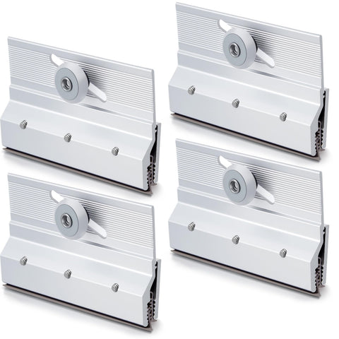 Yaocom M6053 top-bracket roller for frameless doors delivers a smooth operation.