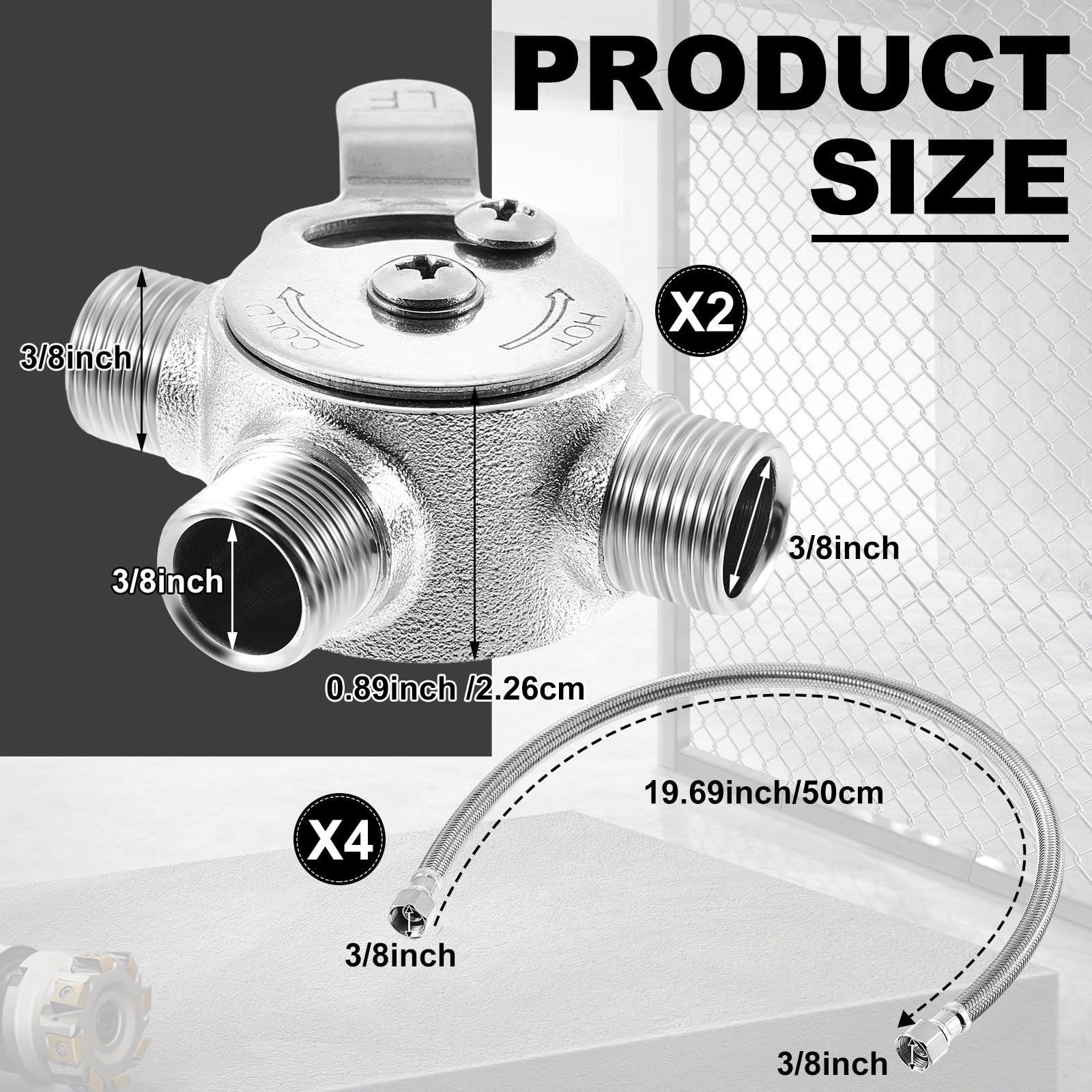 Yaocom manual temperature adjustment knob in use for comfortable control