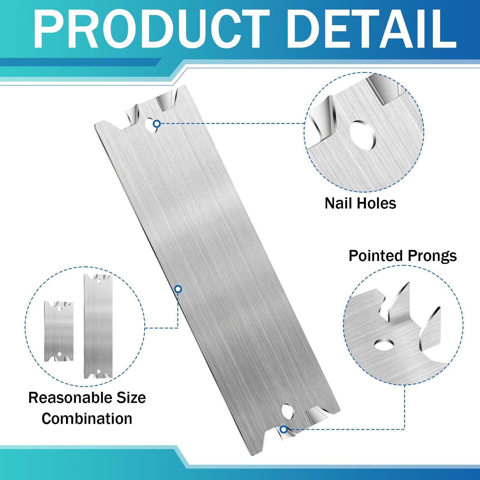 Yaocom nail plates install easily to shield wires from drill damage in studs.