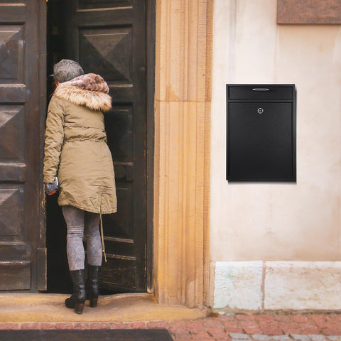 Yaocom outdoor mailbox coating resists rust and peeling.