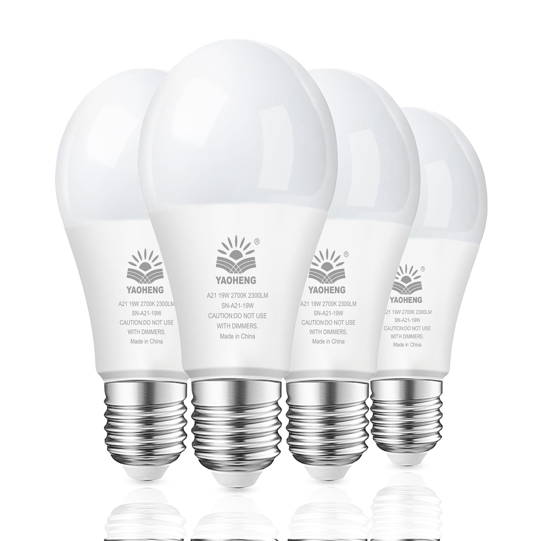 YAOHENG A21 LED bulb delivers 2300 lumens for bright indoor lighting