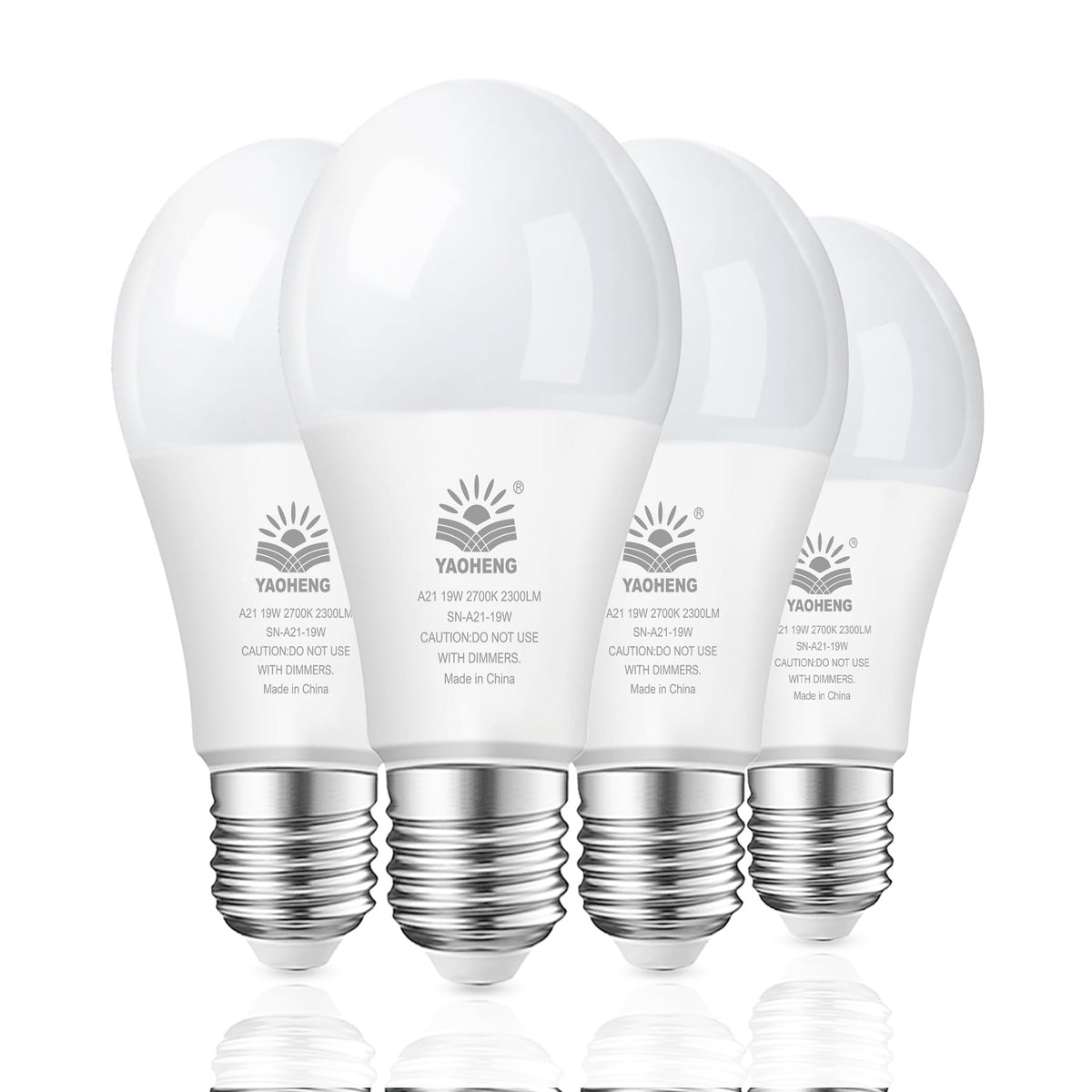 YAOHENG A21 LED bulb delivers 2300 lumens for bright indoor lighting