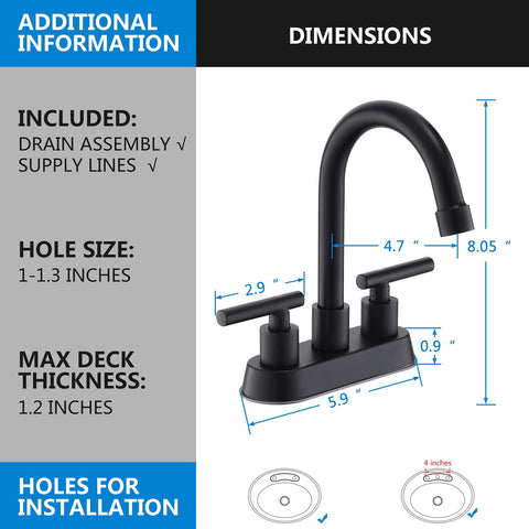 YardMonet matte black finish resists fingerprints and water spots
