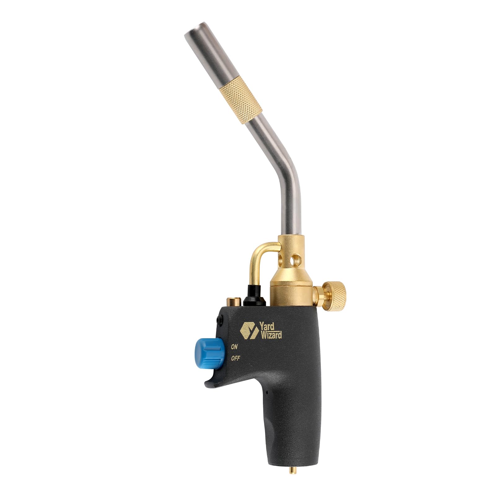 Yardwizard SQ8000Pro torch with trigger ignition for quick starts and reliable heating.