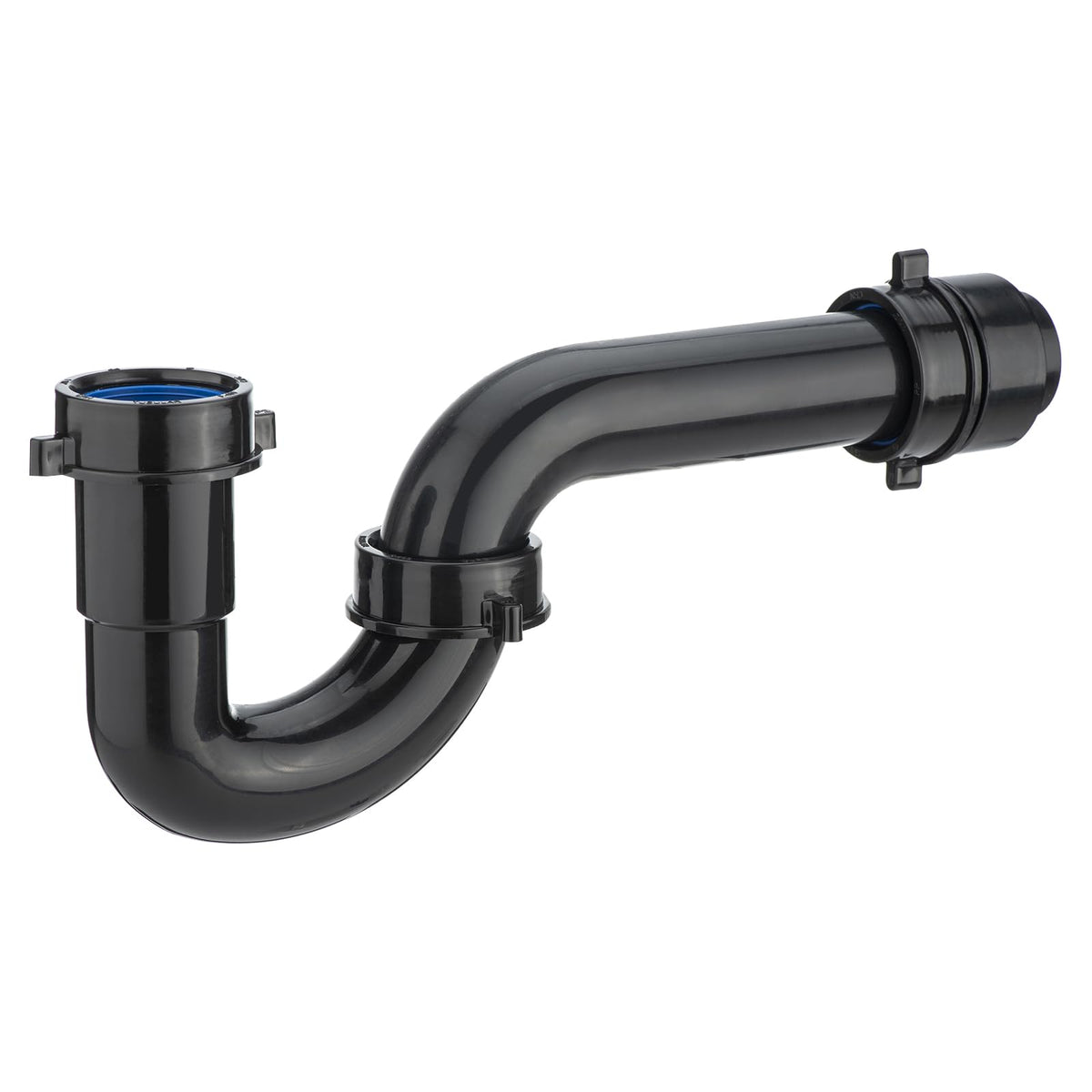 Yariwiz Black P Trap packaging showing complete 1-1/2 inch drain kit