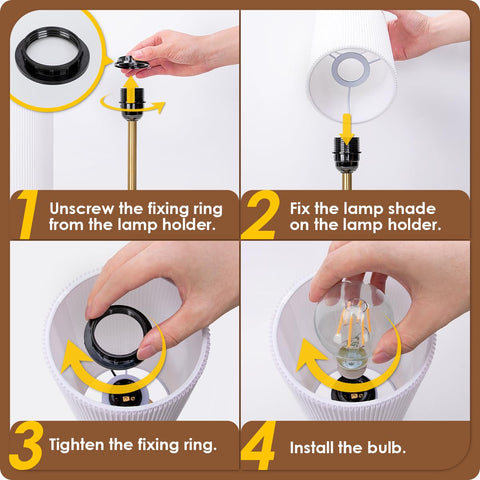 Yarra-Decor LED bulb included for immediate, energy‑efficient illumination.