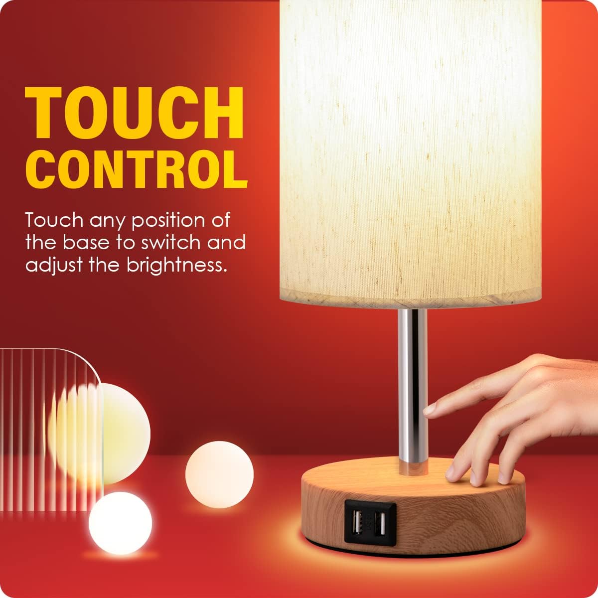 Yarra-Decor touch-control lamp lets you adjust brightness with a tap