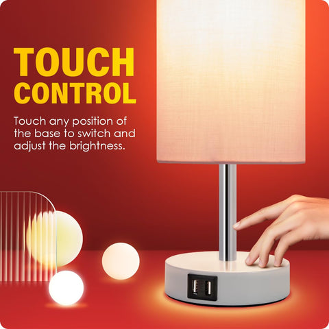 Yarra-Decor bedside nightlight lamp for gentle nighttime lighting.