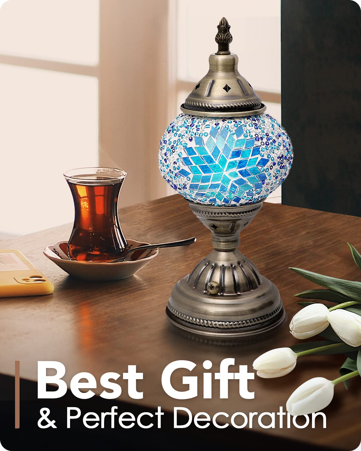 Yarra-Decor handmade Turkish lamp serves as a unique gift for special occasions.