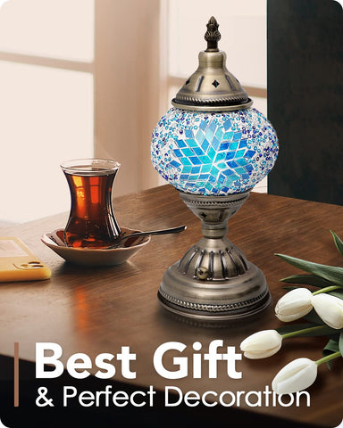 Yarra-Decor handmade Turkish lamp serves as a unique gift for special occasions.