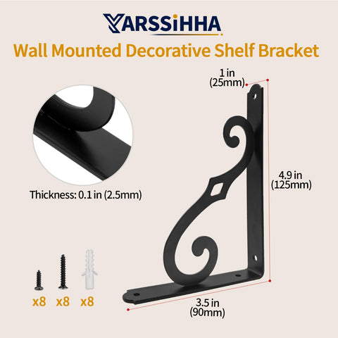 Yarssihha heavy-duty welded joint detail on black brackets