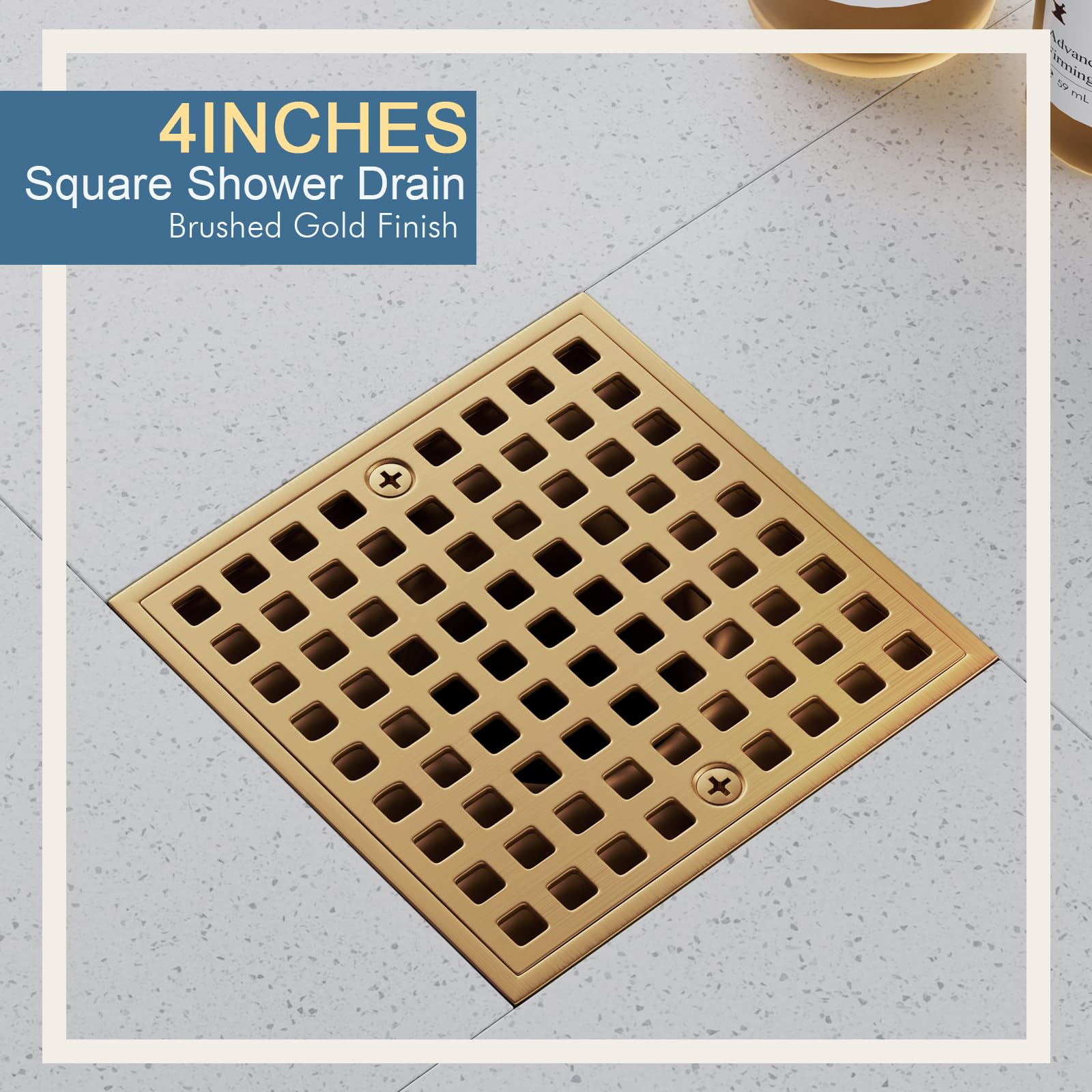 Yaseingoo ABS flange closeup highlighting sturdy design and ease of install