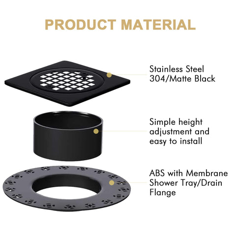 Yaseingoo adjustment collar and ring provide versatile height customization