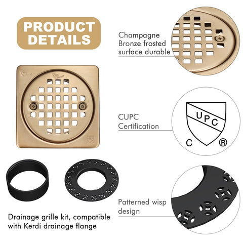 Yaseingoo height adjustment collar simplifies leveling during installation.