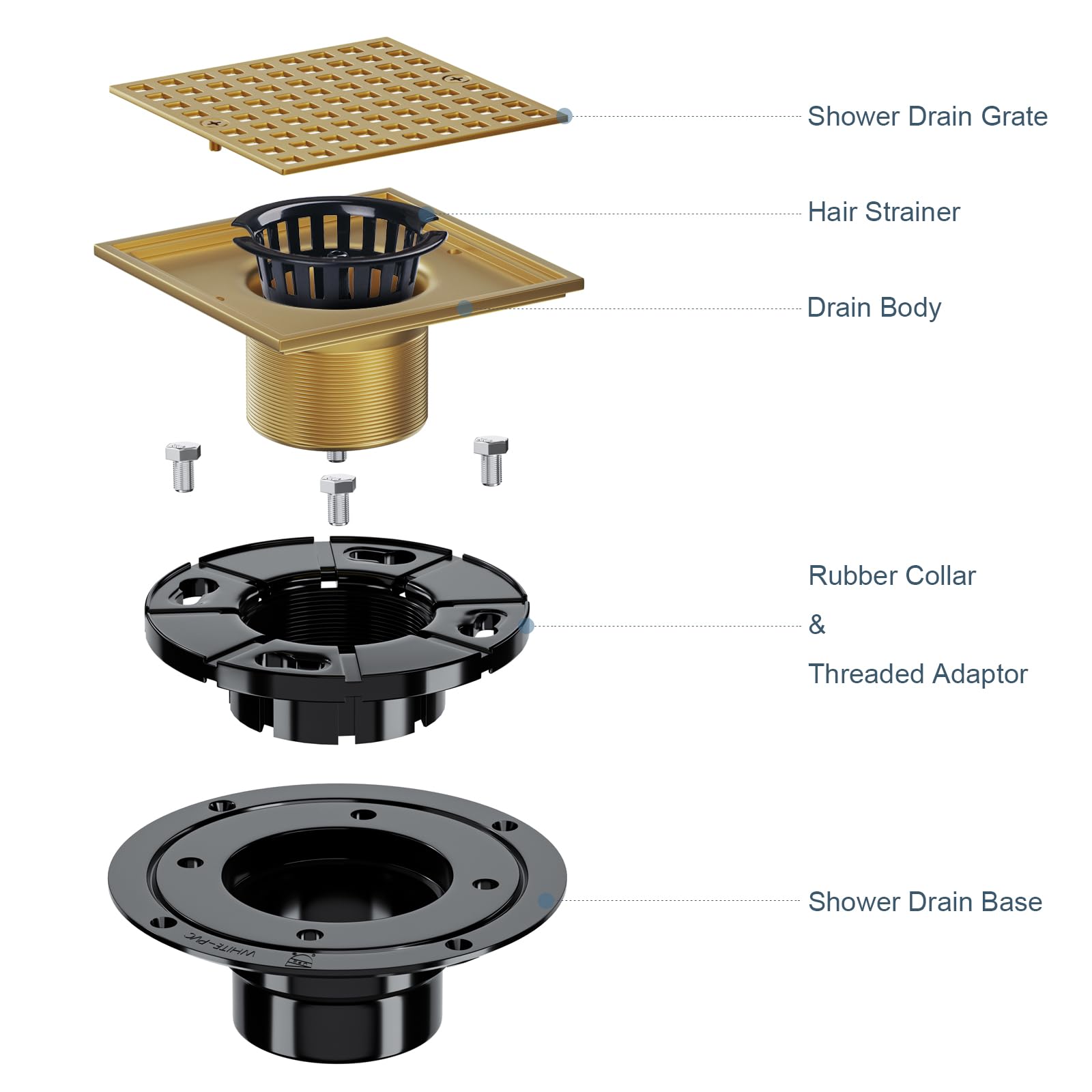 Yaseingoo high-flow drain supports rapid water evacuation