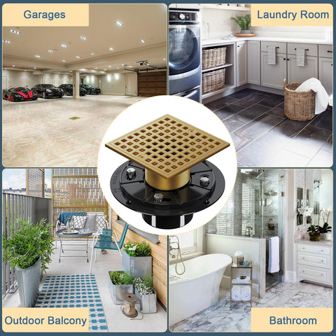Yaseingoo threaded joints allow easy height adjustment during installation