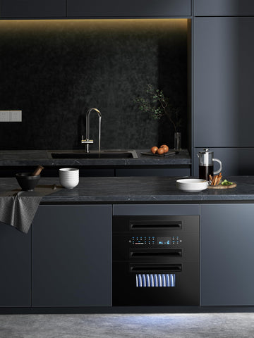 Yasinet black wallpaper enhances contemporary decor with bold contrast