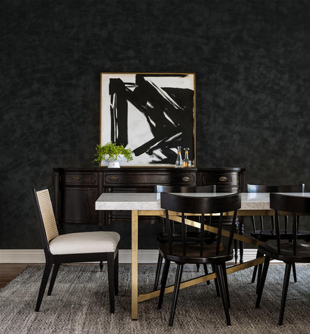Yasinet waterproof vinyl wallcovering stands up to moisture-prone spaces.