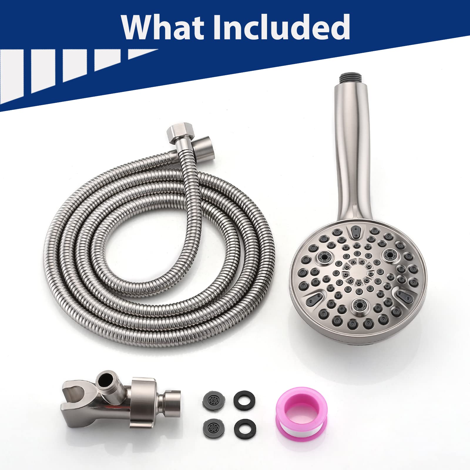 YASINU anti-clog rub-clean nozzles prevent lime buildup