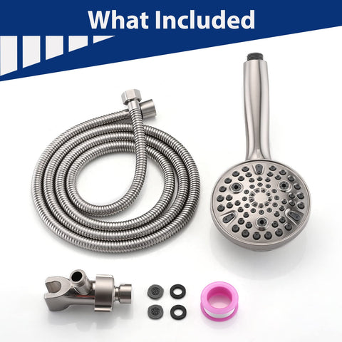 YASINU anti-clog rub-clean nozzles prevent lime buildup