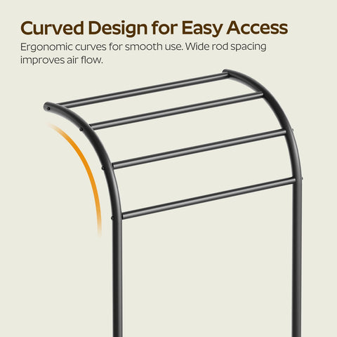 YATINEY sturdy metal framing provides reliable daily use stability