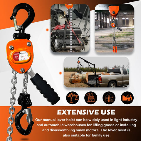 Compact design of YATOINTO hoist for use in tight workshop spaces