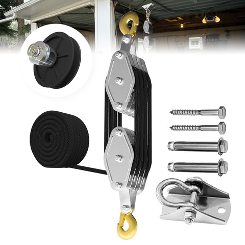 YATOINTO rope hoist hanger assembly securely mounts to beams for stable lifting