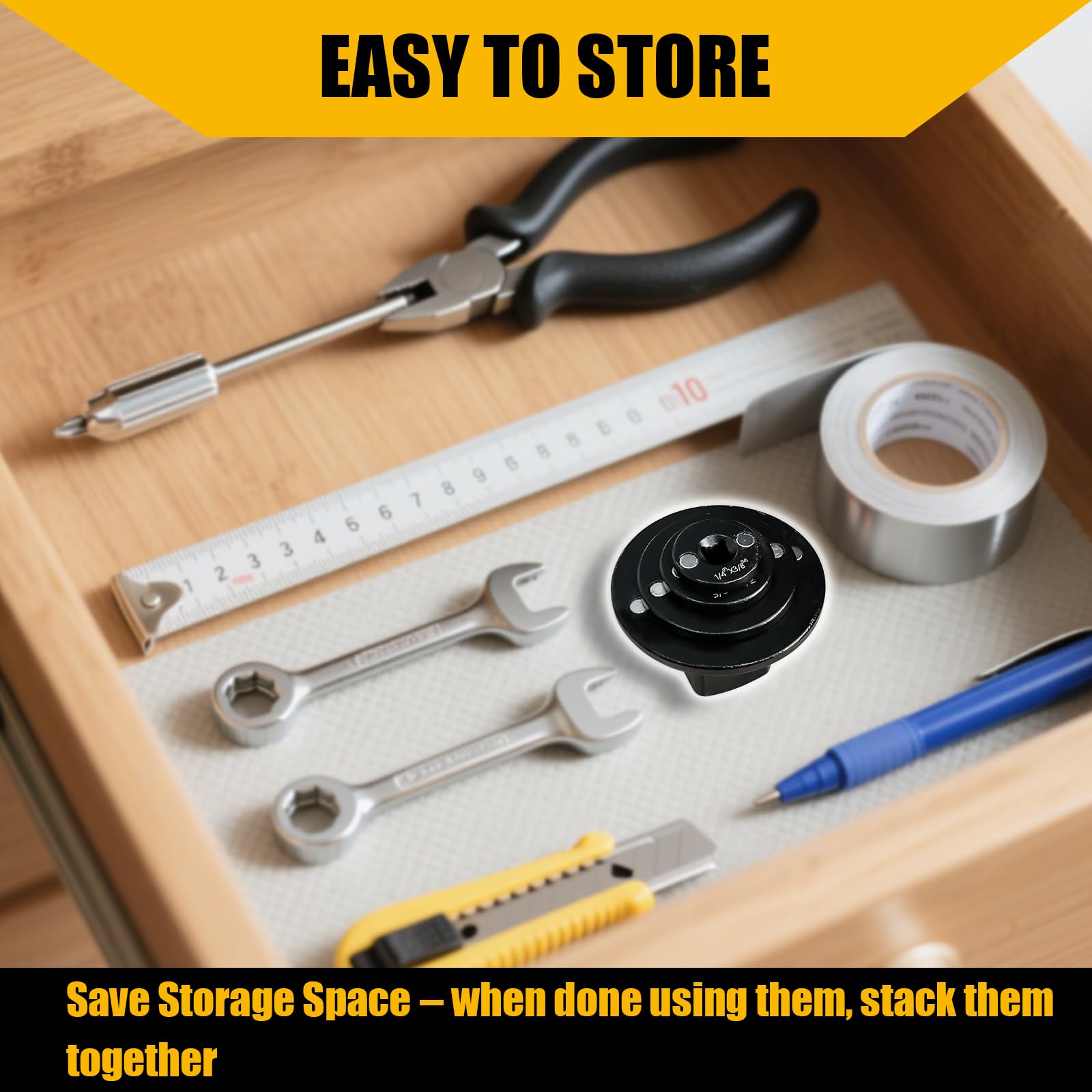 YATOINTO universal-compatibility kit simplifies tool pairing for DIY and professional work.
