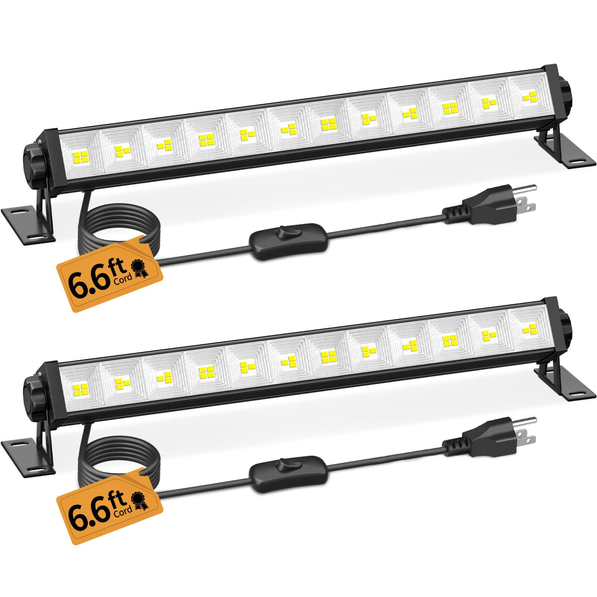 YAYIT 40W shop light front view with compact design and bright output.
