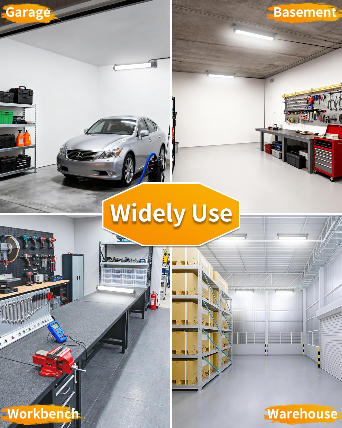 YAYIT wide 120-degree beam covers large workshop areas efficiently.