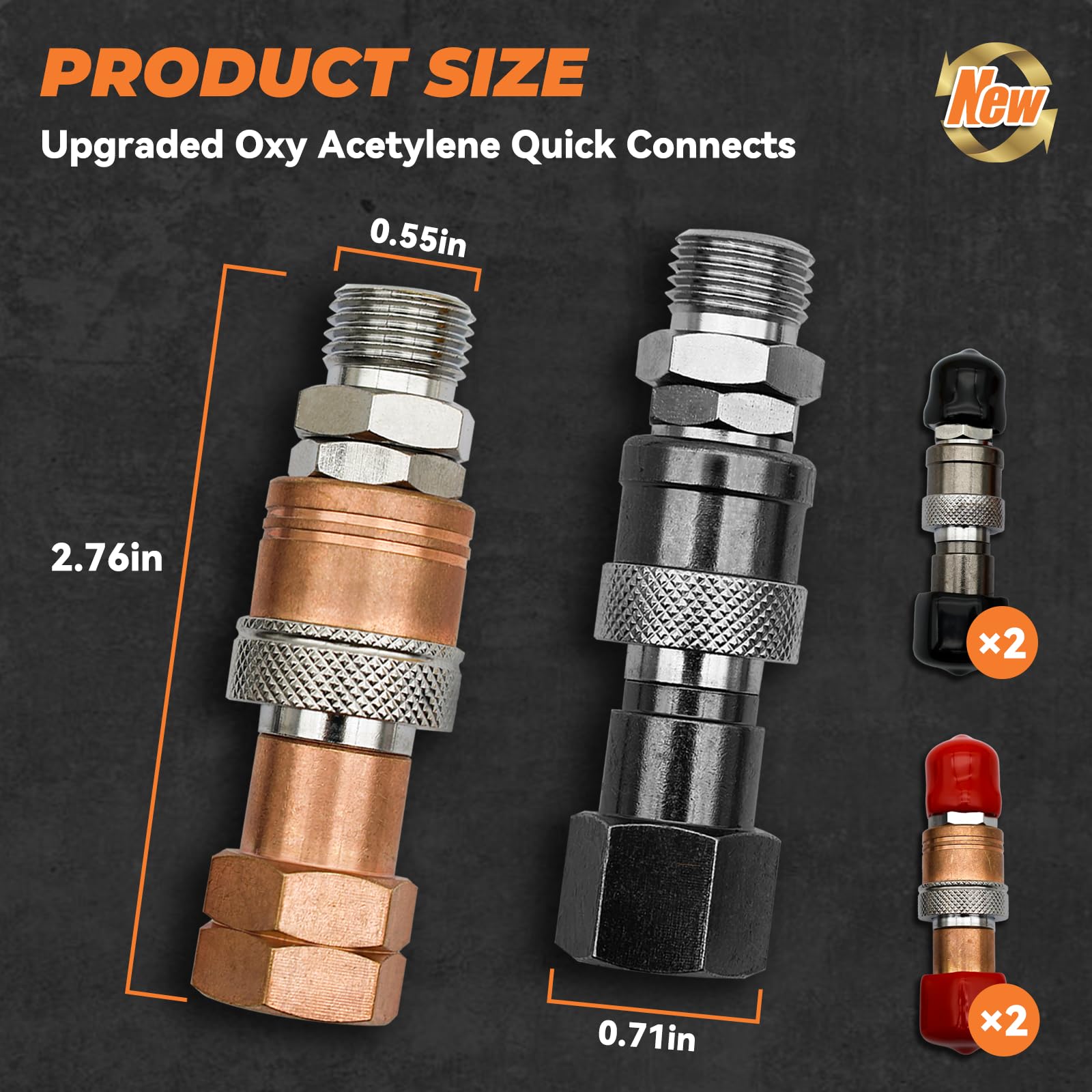 YBMTE quick-connect withstands thousands of insertions for reliable use
