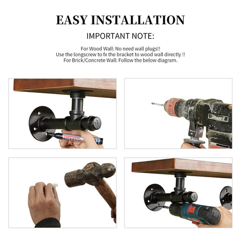 YCCO space-saving bracket ideal for hallway or kitchen display.