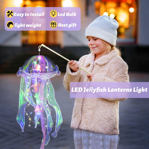 Ycitusi green jellyfish lanterns add oceanic accents to events