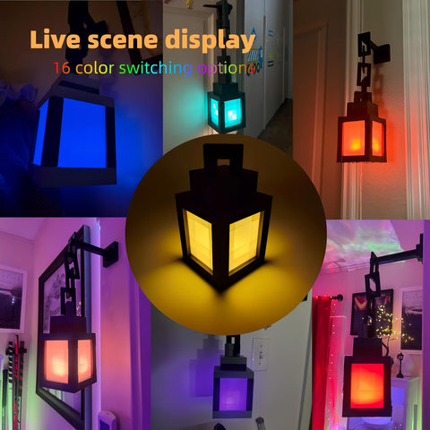 YCSTZM USB-C rechargeable night light for convenient tabletop or wall use.