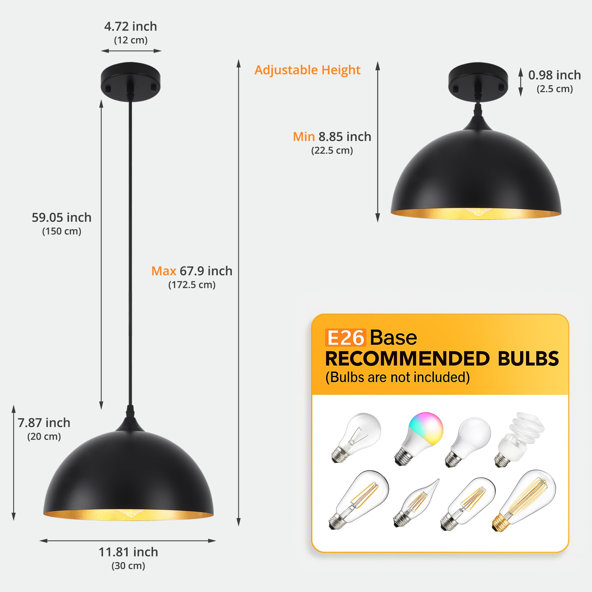 YCZHCC kitchen island pendant lights ideal for modern dining spaces