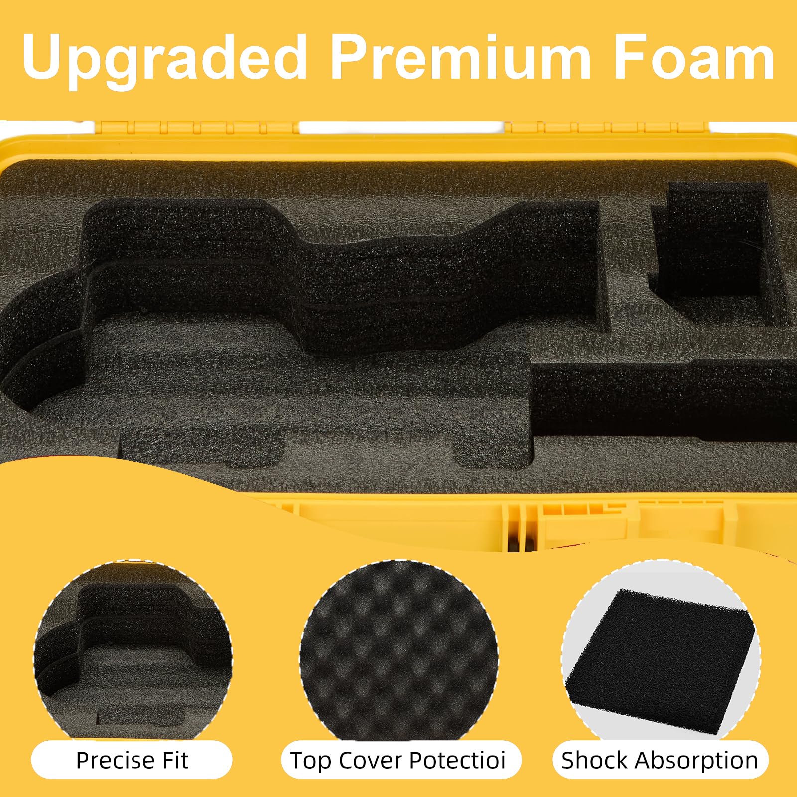 YDEPLVEO case-only design keeps tools secure when stored