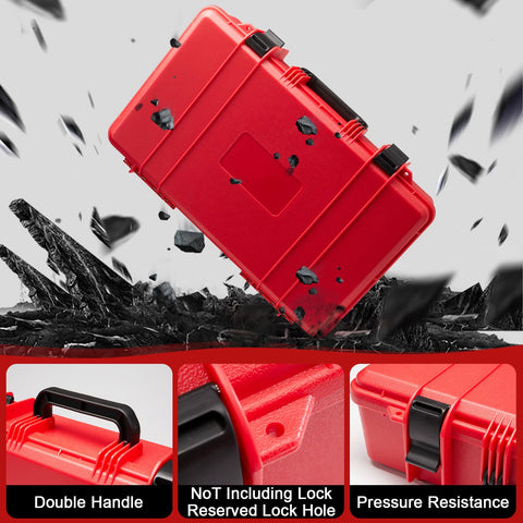 YDEPLVEO protective foam-lined interior keeps gear organized