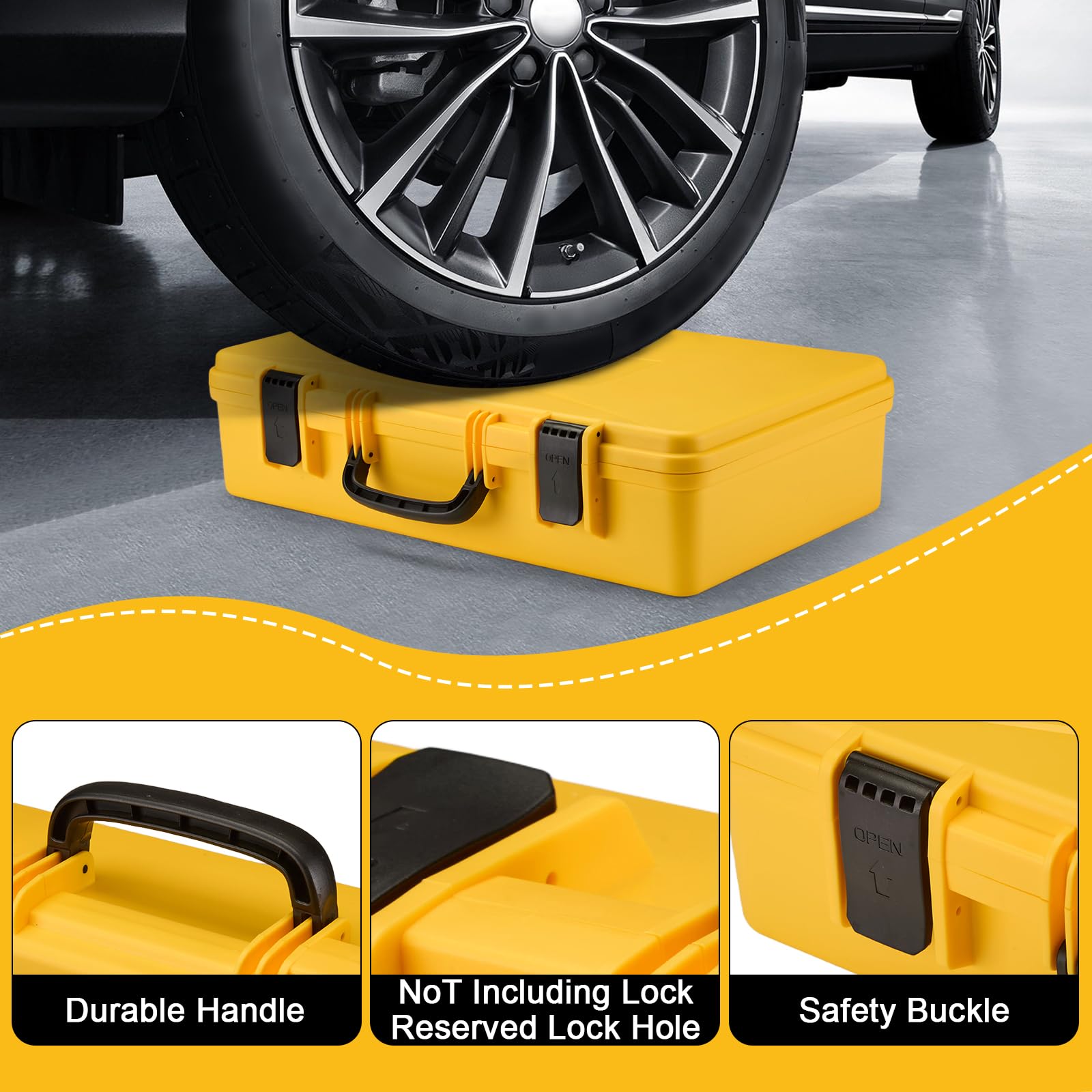YDEPLVEO reinforced frame adds durability during transport