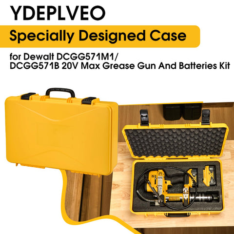 YDEPLVEO bold yellow color matches tools for quick spotting