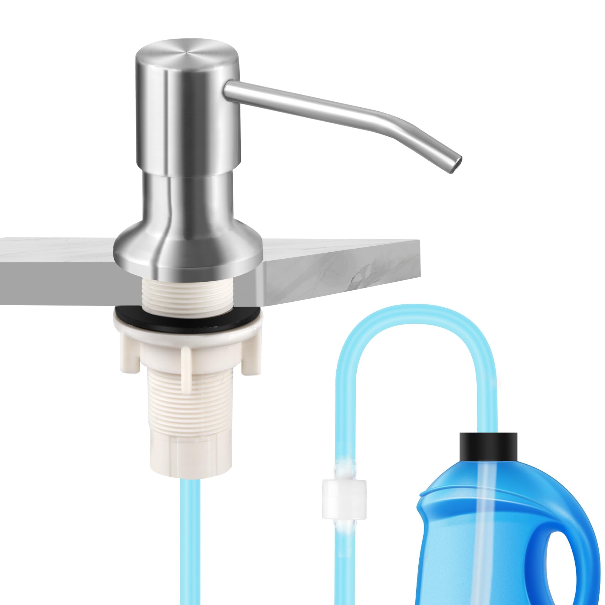 ydfagak 47-inch extension tube for direct bottle dispensing, reducing refills