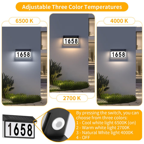 YDHOK solar panel powers the sign with sun charged efficiency