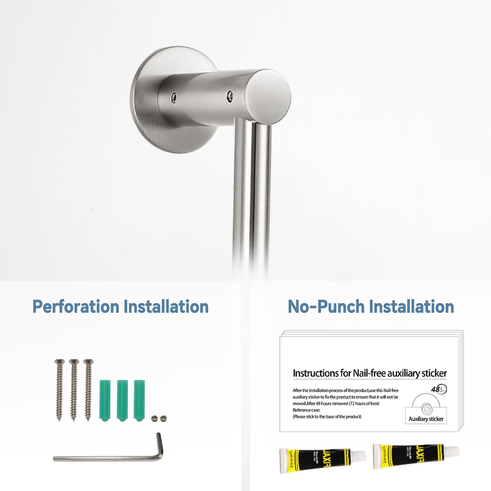 YDmeet brass rustproof material resists moisture in humid bathrooms.