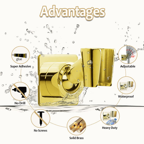 YDmeet drill-free glue installation demonstrates quick, strong wall mounting