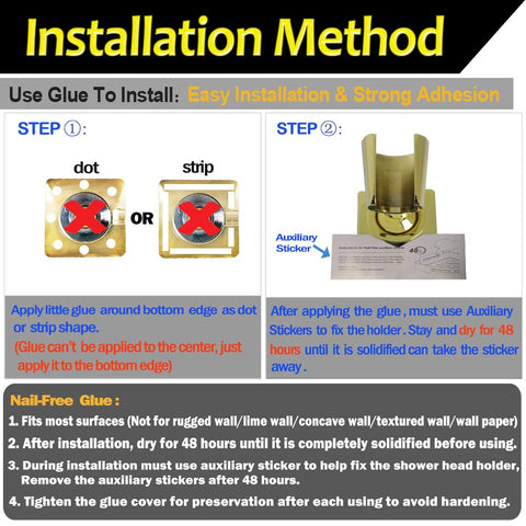 YDmeet brass holder is easy to clean with mild soap and water