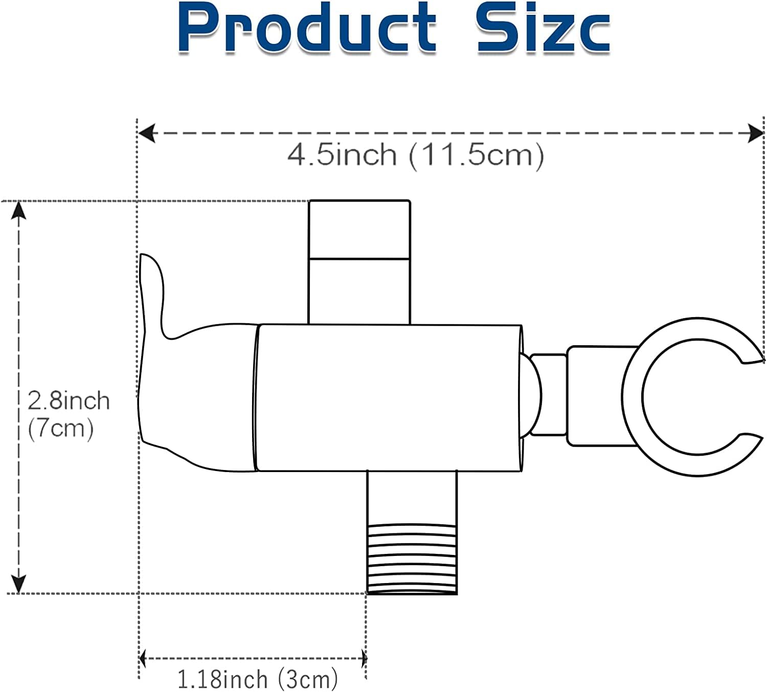 YDmeet easy installation diverter comes with included accessories