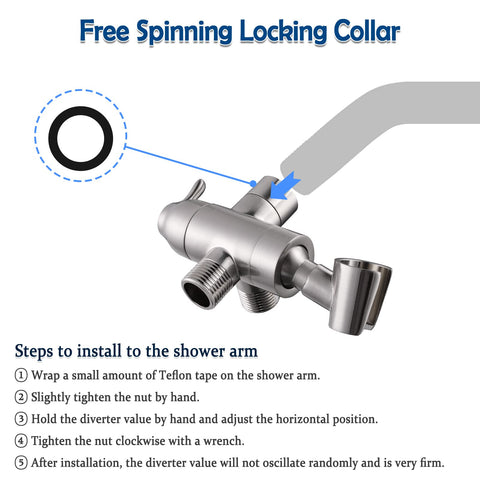 YDmeet handheld shower attachment provides flexible rinsing options