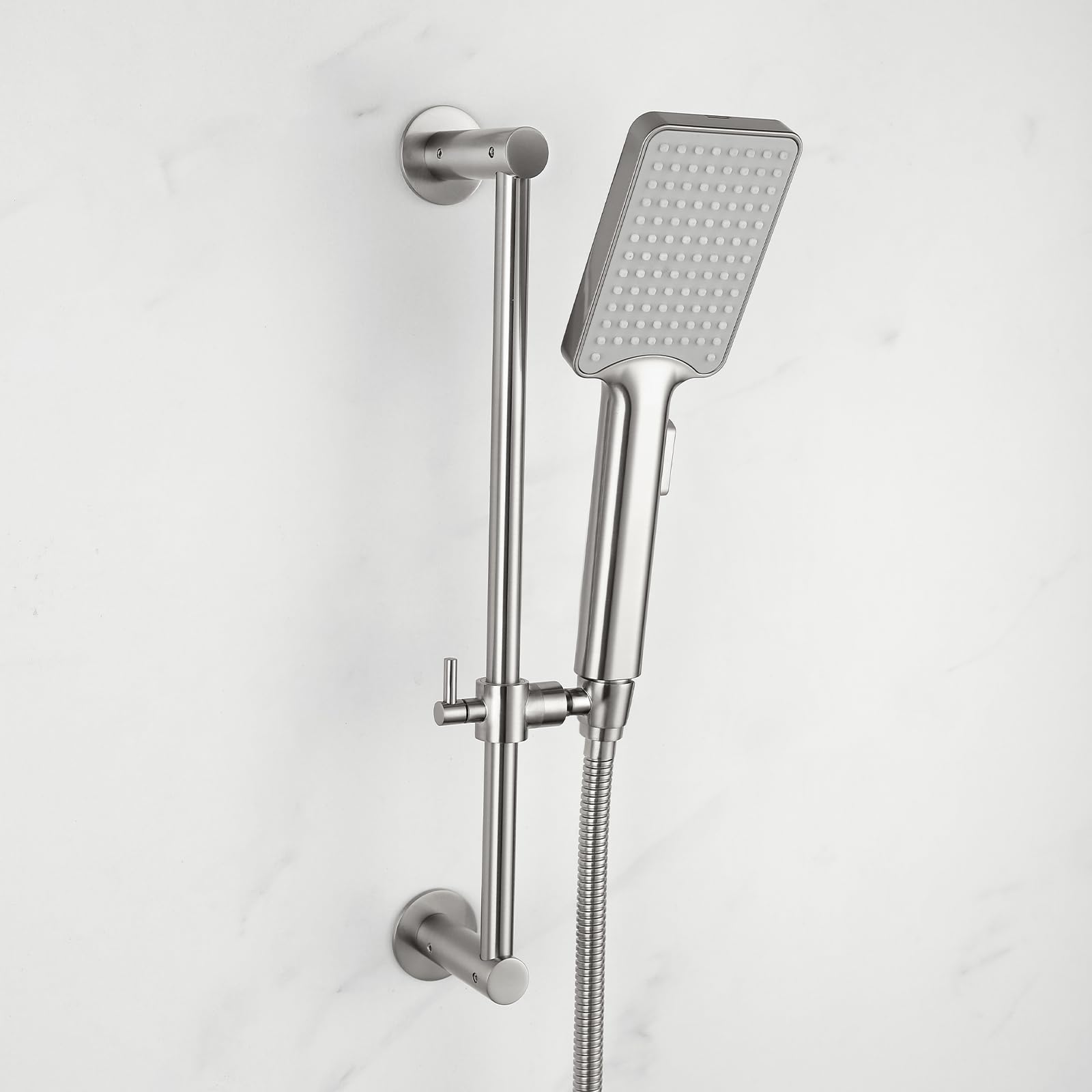 YDmeet screw installation with included anchors for secure mounting.